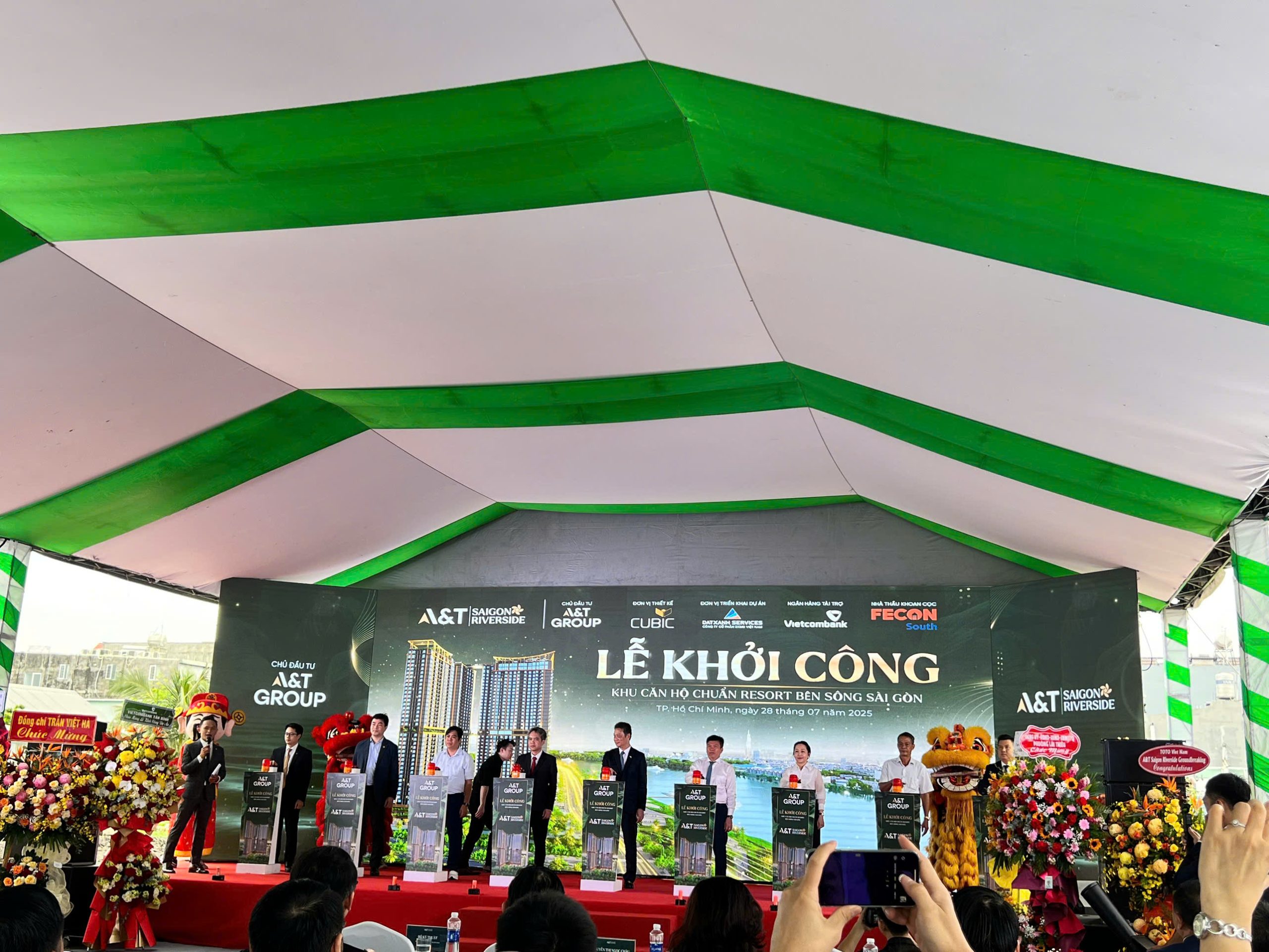 Lễ khởi công at saigon riverside