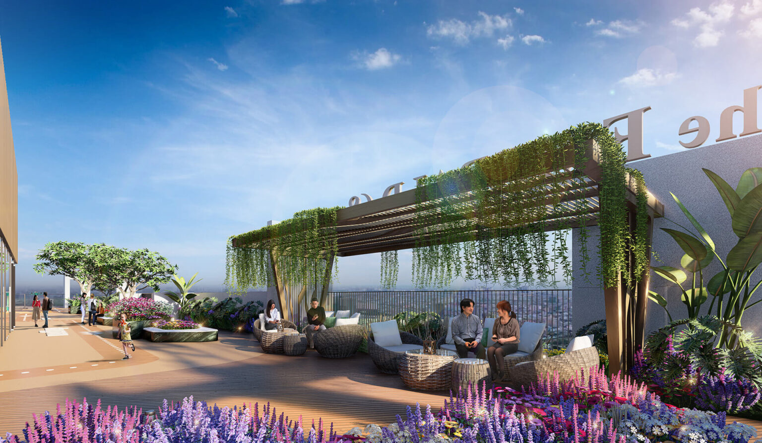 Tiện ích trên căn hộ xanh the emerald garden view 1